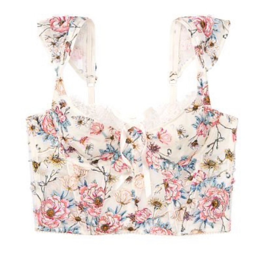 VS Dream Angels Floral Bustier Top